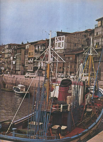 Album Grafico de España lamina 75: Lequeitio, Vizcaya