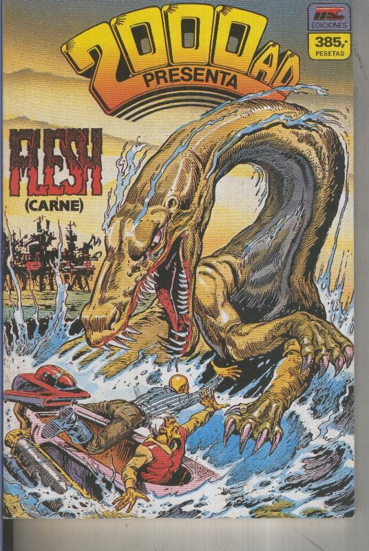 2000 AD retapado numero 13 al 16: Flesh , etc