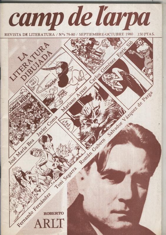Fanzine: Camp de L,arpa volumen 79/80: La literatura dibujada