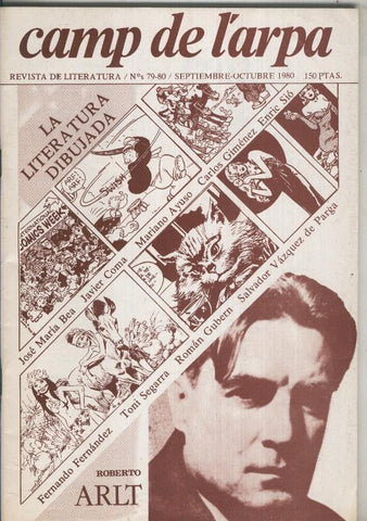 Fanzine: Camp de L,arpa volumen 79/80: La literatura dibujada