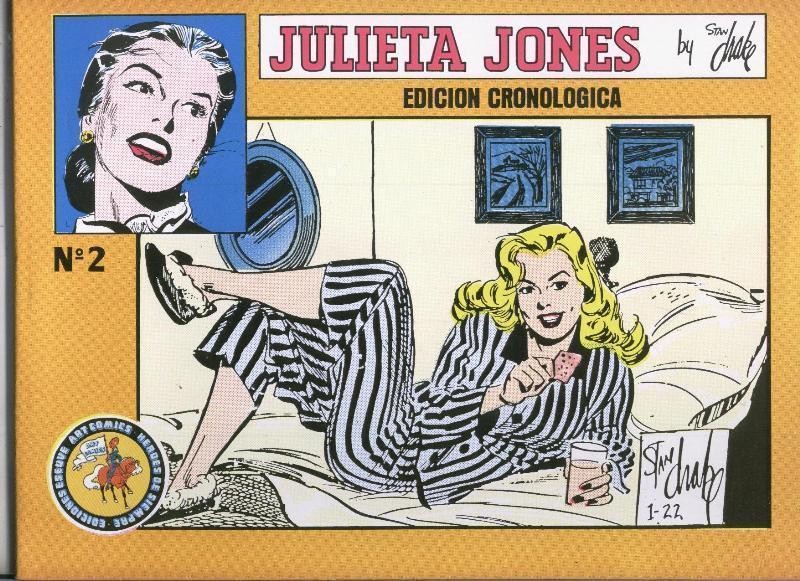 Julieta Jones numero 02; tiras 17.8.1953 al 23.1.1954