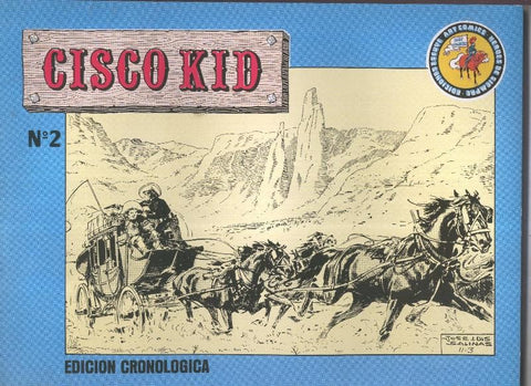 Cisco Kid volumen 2: tiras diarias de 25.6 al 1.12.1951