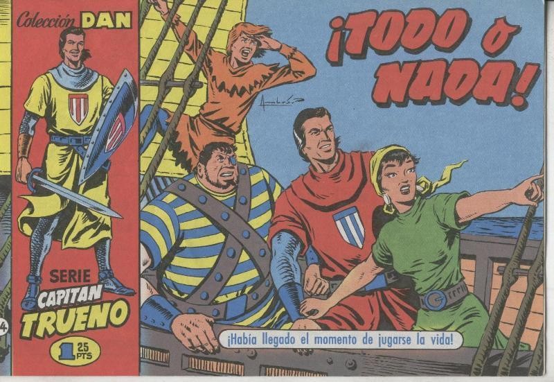 El Capitan Trueno facsimil numero 034: Todo o nada