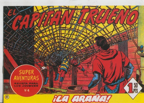El Capitan Trueno facsimil numero 058: La araña