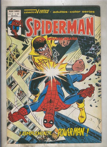 Spiderman volumen 3 numero 61  (numerado 1 en trasera)