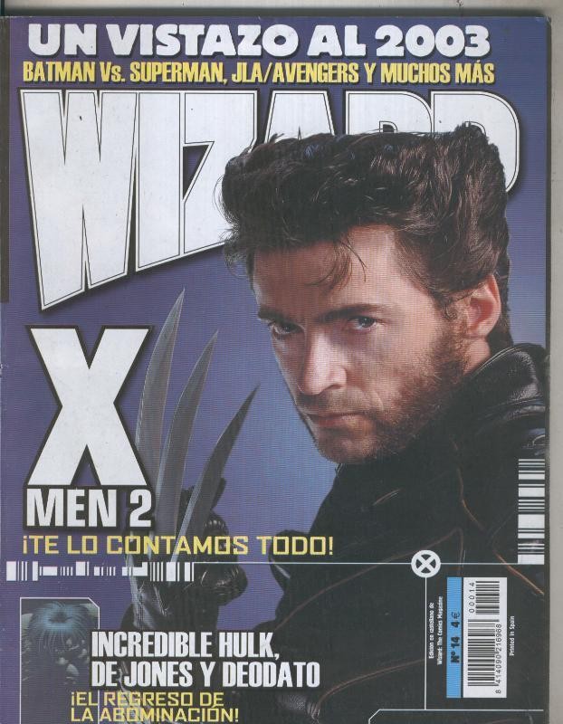 Revista de cine: Wizard numero 14