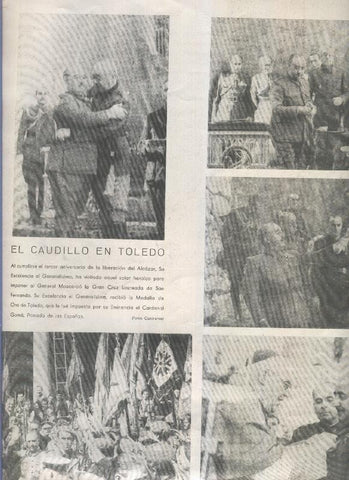 El Caudillo en Toledo