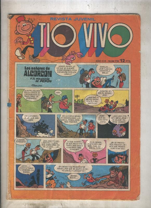Tio Vivo segunda epoca numero 0776 (numerado 2 en trasera)