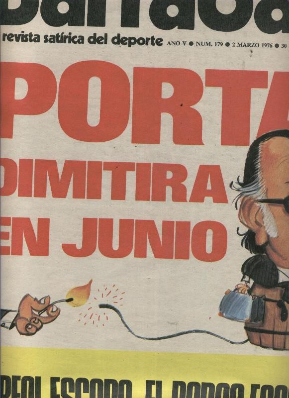 Barrabas numero 179: poster central con chica del Real Madrid
