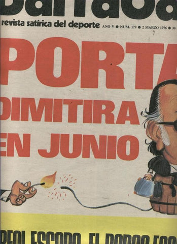 Barrabas numero 179: poster central con chica del Real Madrid