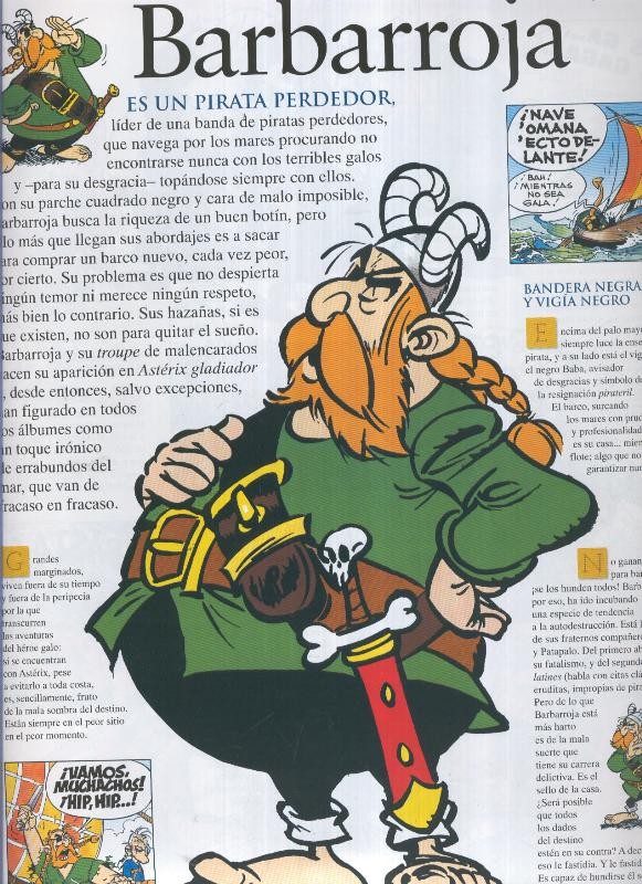 Asterix: Quien es quien: Barbarroja el pirata
