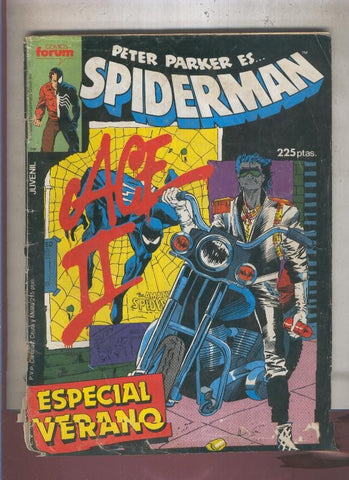 Spiderman verano 1987: ACE II (numerado 2 en trasera)