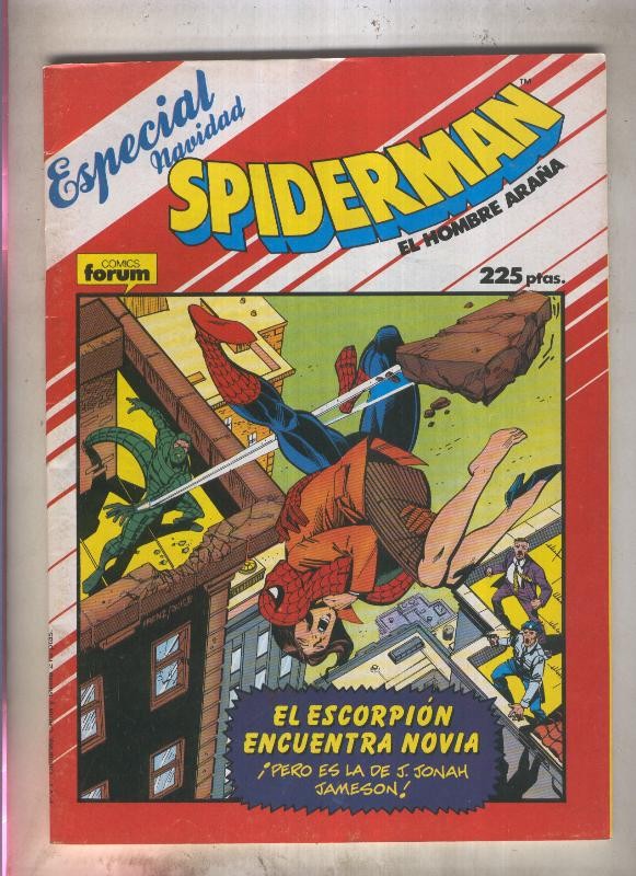 Spiderman navidad 1987: el escorpion encuentra novia