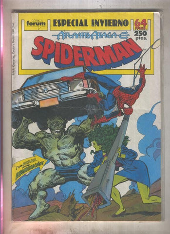Spiderman invierno 1989: Atlantis ataca