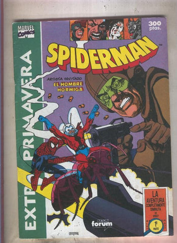 Spiderman primavera 1991: Anita Diminuta, primera parte (numerado 1 en trasera)
