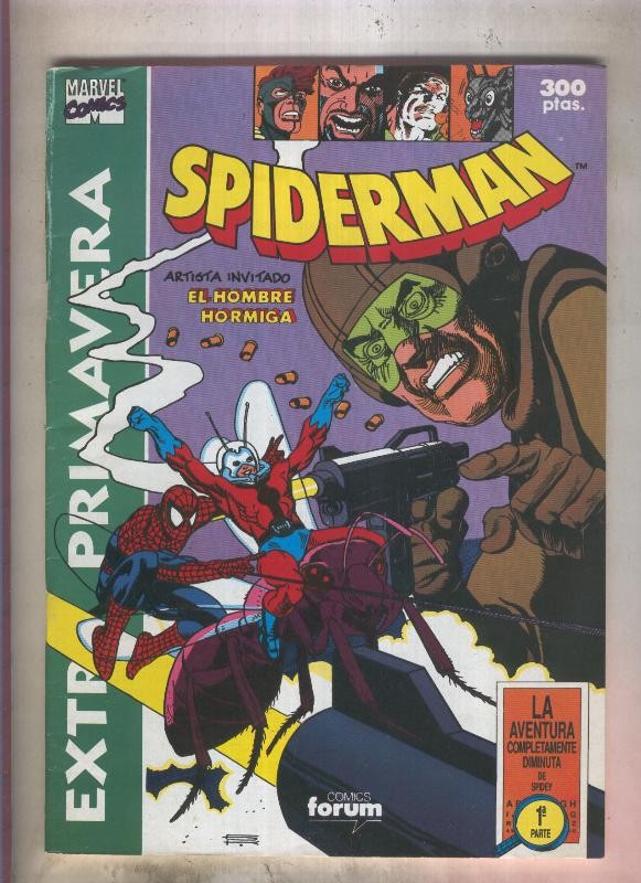 Spiderman primavera 1991: Anita Diminuta, primera parte (numerado 3 en trasera)