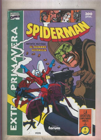 Spiderman primavera 1991: Anita Diminuta, primera parte (numerado 3 en trasera)