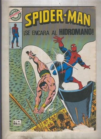 Comics Bruguera: Spiderman numero 16 (numerado 2 en trasera)