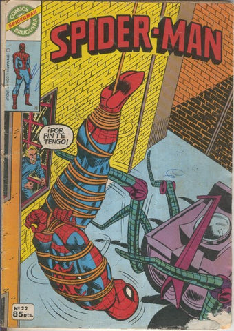 Comics Bruguera: Spiderman numero 22 (numerado 1 en trasera)