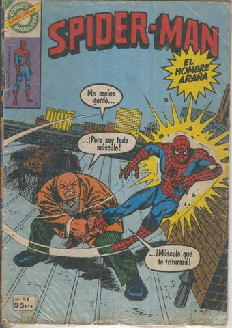 Comics Bruguera: Spiderman numero 52 (numerado 2 en trasera)
