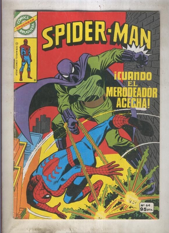 Comics Bruguera: Spiderman numero 64 (numerado 4 en trasera)