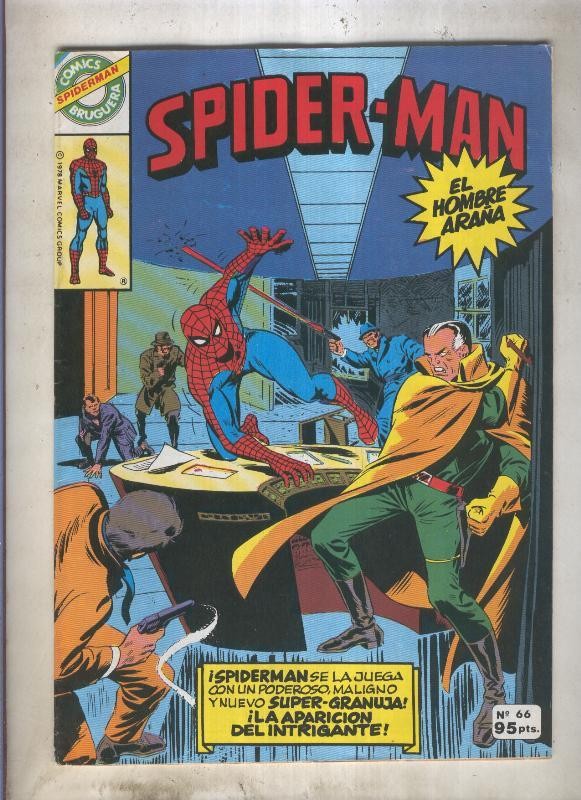 Comics Bruguera: Spiderman numero 66 (numerado 1 en trasera)