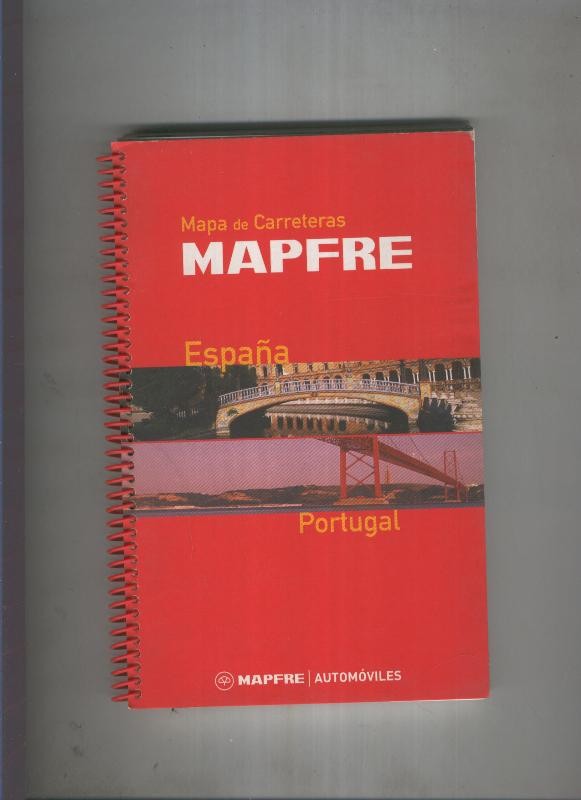 Mapa de carreteras Mapfre España-Portugal
