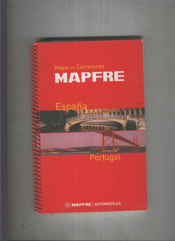 Mapa de carreteras Mapfre España-Portugal