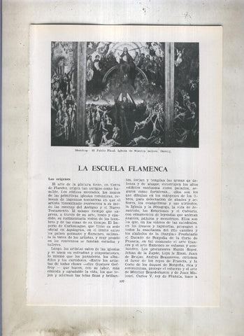 La escuela flamenca