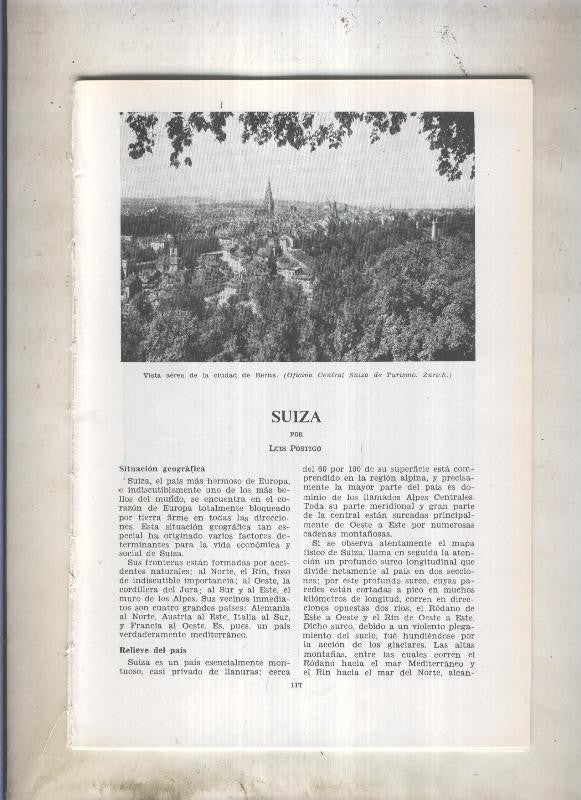 Suiza por Luis Postigo - El Acuario - El azucar