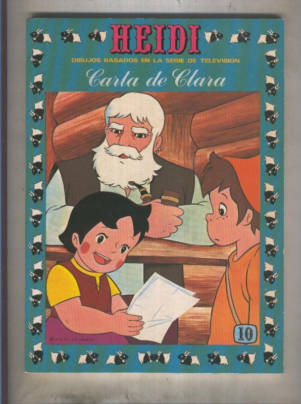 Heidi volumen 10: Carta de Clara (numerado 1 en interior)