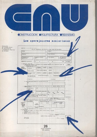 CAU numero 26: construccion, arquitectura, urbanismo