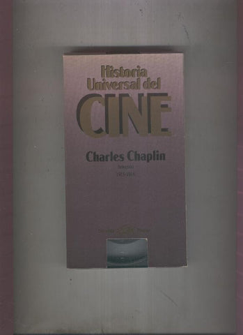 Video VHS: Historia Universal del Cine: Seleccion de Charles Chaplin 1915-1916