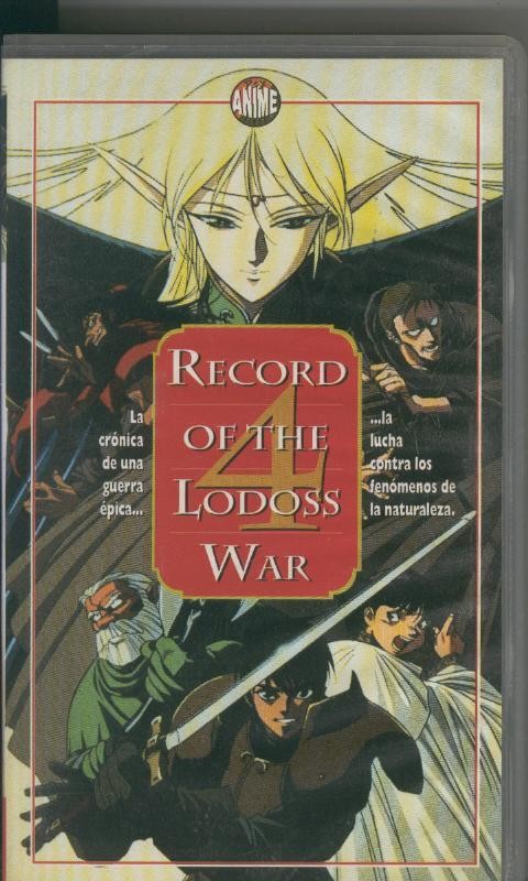Video VHS: Record of the Lodoss War vol 4