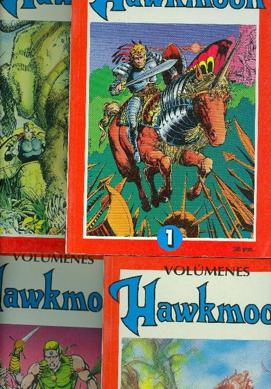 Hawkmoon obra completa de 16 numeros en 4 retapados