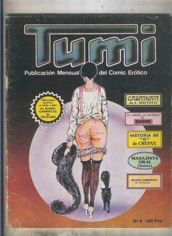 Tumi publicacion mensual del comic erotico numero 2