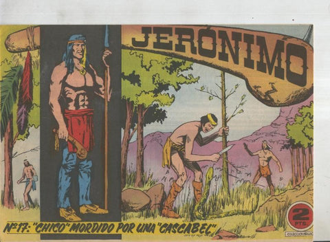 Jeronimo numero 17: Chico mordido por una cascabel