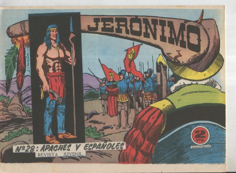 Jeronimo numero 28: Apaches y españoles