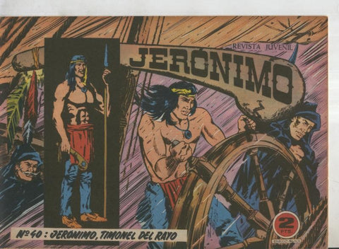 Jeronimo numero 40: Jeronimo, timonel del rayo