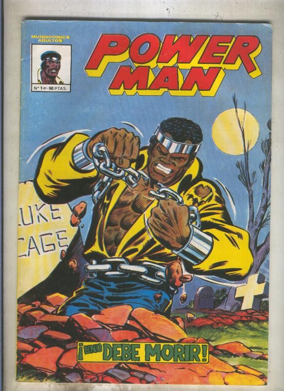 Powerman de Mundicomic numero 1 (numerado 2 en trasera)