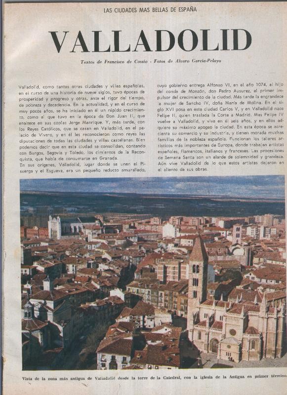 Las ciudades mas bellas de España: Valladolid