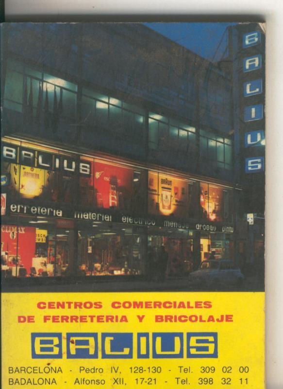 Balius centros comerciales de ferreteria y bricolaje