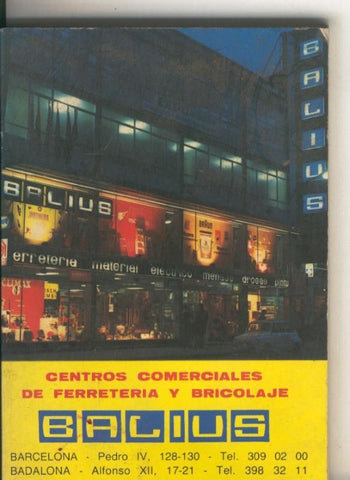Balius centros comerciales de ferreteria y bricolaje