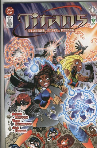 Titans: tijeras,papel,piedra