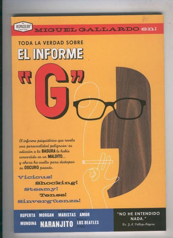 Coleccion sol y sombra: El informe G