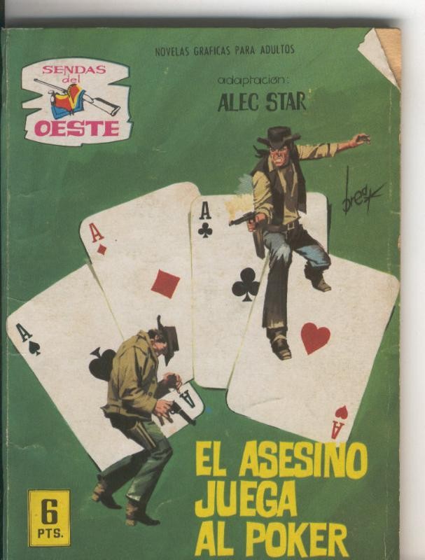 Sendas del Oeste numero 267: El asesino juega al poker