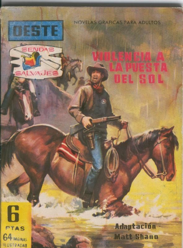 Sendas Salvajes numero 050: Violencia a la puesta del sol