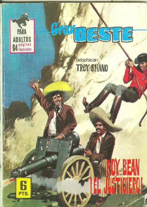 Gran Oeste numero 385: Roy Bean el justiciero