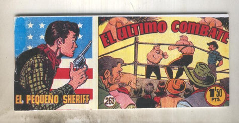 El Pequeño Sheriff facsimil numero 263: El ultimo combate