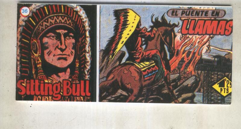 Sitting Bull facsimil numero 36: El puente en llamas